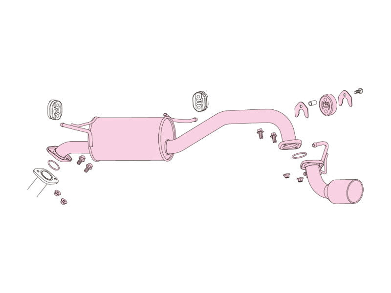FUJITSUBO legalis Legalis K ワゴンR RR GF-MC21S H10.10〜H12.12（1998.10〜2000.12） 【450-80233】 マフラー フジツボ レガリスK