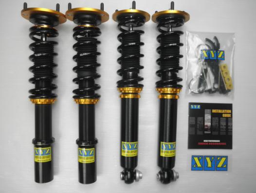 XYZ SSタイプ車高調 BMW 5シリーズ E39 E-DM25/E-DT25/E-DD25/E-DT30/E-DM28/E-DD28/GF-DM25/GF-DT25/GF-DD25/GF-DT30/GF-DM28/GF-DD28/GH-DM25/GH-