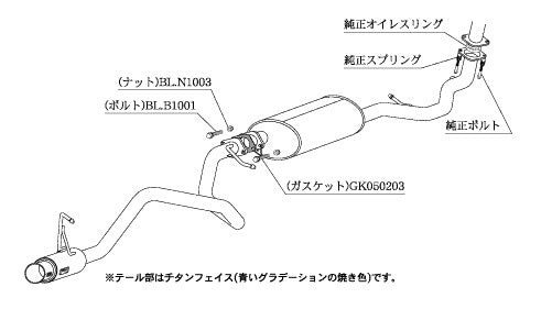 柿本改 GTbox 06&S ステラカスタム DBA-LA100F 2011/5〜2014/12 【D44312】 マフラー カキモト カキモト GTボックス 06&S