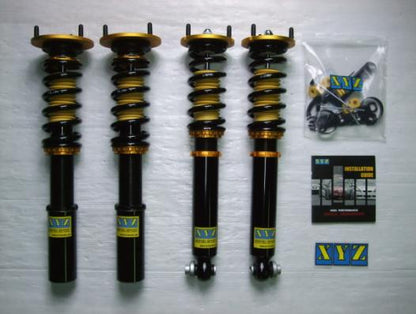 XYZ SSタイプ車高調 BMW 5シリーズ E60 ABA-NB40/ABA-NW40/ABA-NB48/ABA-NW48/ABA-NB44/GH-NB40/GH-NW40/GH-NB48/GH-NW48/GH-NB44 2003〜2010 SS-BM4