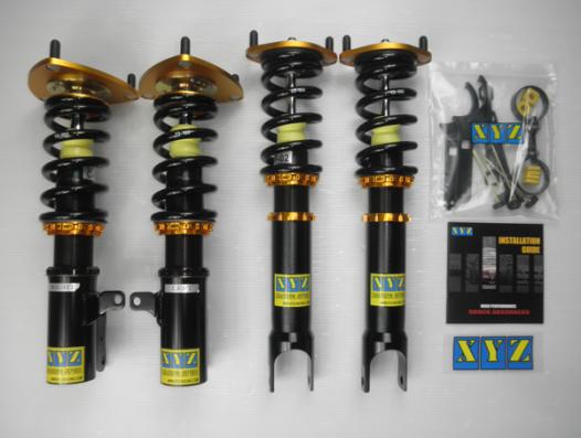 XYZ RSタイプ車高調 ミツビシ ランサーエボリューションIV CN9A 1996〜1997 RS-MT18