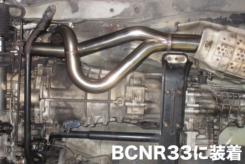 FUJITSUBO FRONT PIPE スカイラインGT-R GF-BNR34 H11.1〜H14.8（1999.1〜2002.8） 【610-15165】 フジツボ フロントパイプ