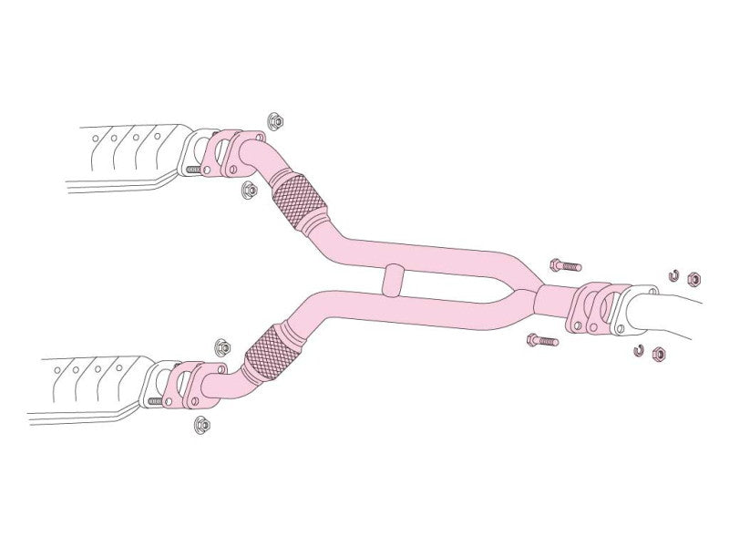 FUJITSUBO FRONT PIPE フェアレディZ CBA-Z33 H17.9〜H19.1（2005.9〜2007.1） 【610-15462】 フジツボ フロントパイプ