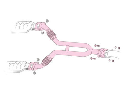 FUJITSUBO FRONT PIPE フェアレディZ CBA-Z33 H17.9〜H19.1（2005.9〜2007.1） 【610-15462】 フジツボ フロントパイプ