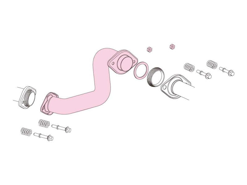 FUJITSUBO FRONT PIPE スイフトスポーツ CBA-ZC33S H29.9〜R2.5（2017.9〜2020.5） 【610-81552】 フジツボ フロントパイプ