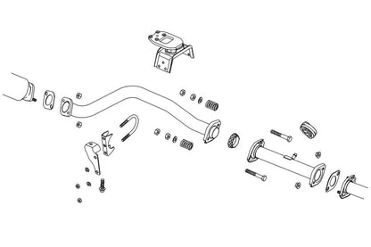 FUJITSUBO FRONT PIPE カプチーノ E-EA11R H3.10〜H10.3（1991.10〜1998.3） 【620-80313】 フジツボ フロントパイプ