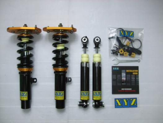 XYZ RSタイプ車高調 PEUGEOT 206 T14/T16/T1/2EK/206RC/206CC 1999〜2008 RS-PE05