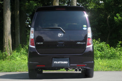 FUJITSUBO authorize A-K ＋BGテールオプション AZワゴン CBA-MJ23S H20.9〜H22.8（2008.9〜2010.8） 【750-80281×1＋BG-OP×1】 マフラー フジツボ オーソライズ A-K＋BGテールOP