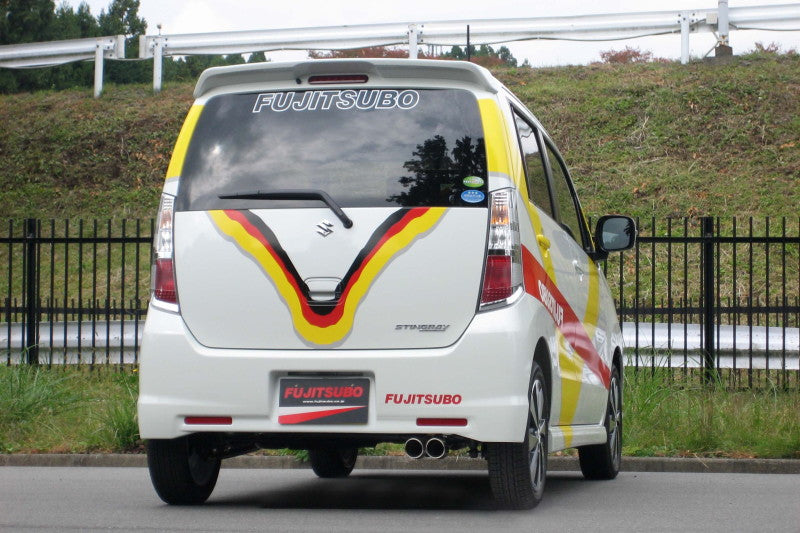 FUJITSUBO authorize A-K ＋BGテールオプション AZワゴン CBA-MJ23S H20.9〜H22.8（2008.9〜2010.8） 【750-80281×1＋BG-OP×1】 マフラー フジツボ オーソライズ A-K＋BGテールOP