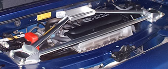 MR-S ZZW30 タワーバー リア オクヤマ ストラットタワーバー アルミ製