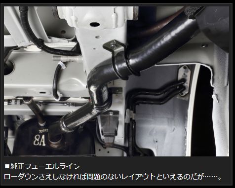 Genb フューエルラインエスケープキット ニッサン NV350キャラバン E26 SDSFLC
