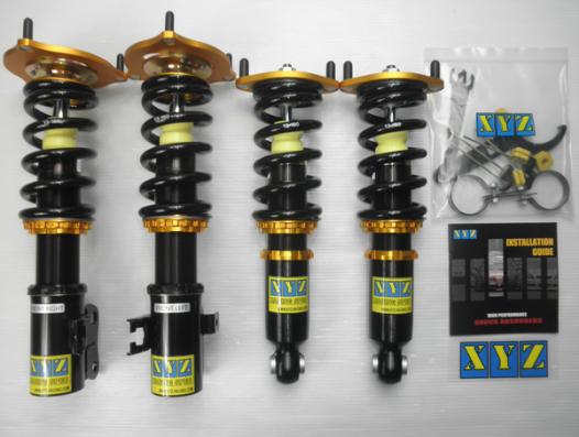 XYZ RSタイプ車高調 スバル レガシィ BE5/BE9/BEE 1998〜2003 RS-SU15