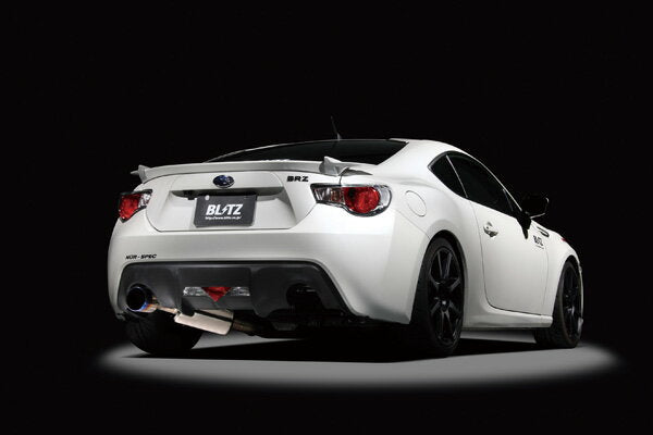 BRZ ZC6 マフラー ブリッツ ニュルスペックF-Ti 67151 取付セット