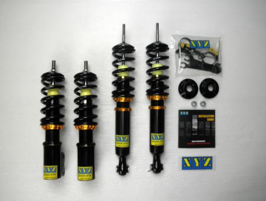 XYZ RSタイプ車高調 VOLKSWAGEN ゴルフ2 E-19ME/Q-19ME/E-19MF/Q-19MF/E-19RV/Q-19RV 1988〜1992 RS-VO07