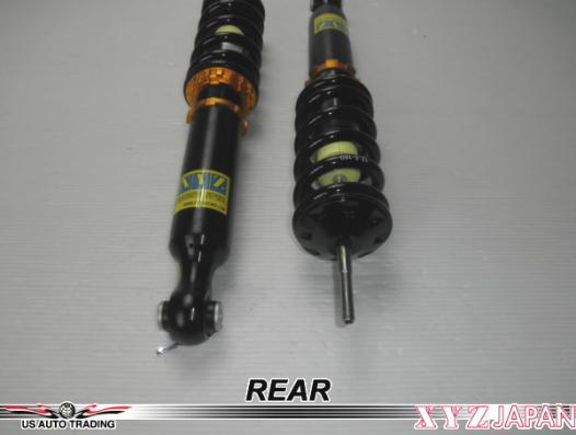 XYZ RSタイプ車高調 VOLKSWAGEN ゴルフ2 E-19ME/Q-19ME/E-19MF/Q-19MF/E-19RV/Q-19RV 1988〜1992 RS-VO07