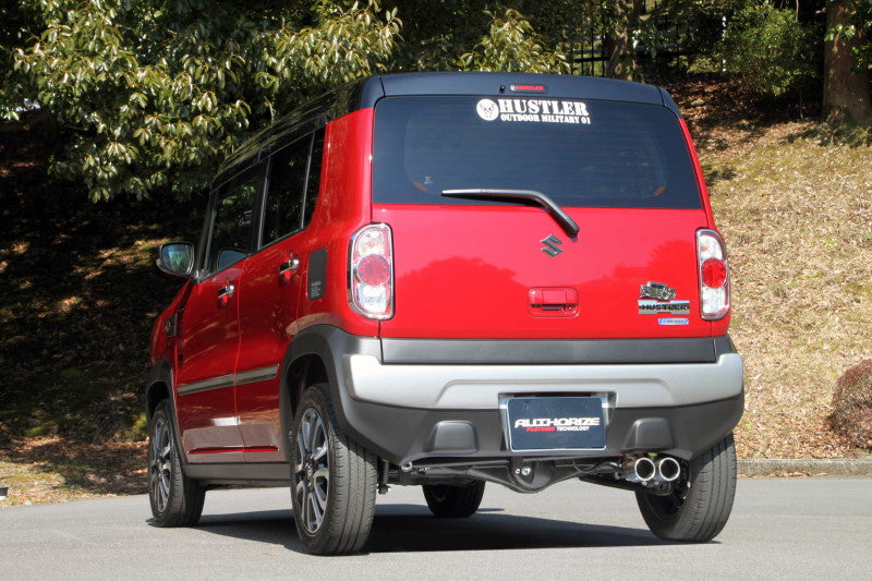 FUJITSUBO authorize A-K ハスラー DBA-MR31S H26.1〜H27.12（2014.1〜2015.12） 【750-81411】 マフラー フジツボ オーソライズ A-K