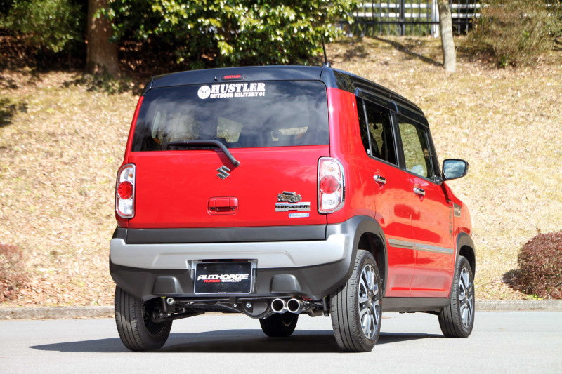 FUJITSUBO authorize A-K ＋BGテールオプション ハスラー DBA-MR31S H26.1〜H27.12（2014.1〜2015.12） 【750-81411×1＋BG-OP×1】 マフラー フジツボ オーソライズ A-K＋BGテールOP