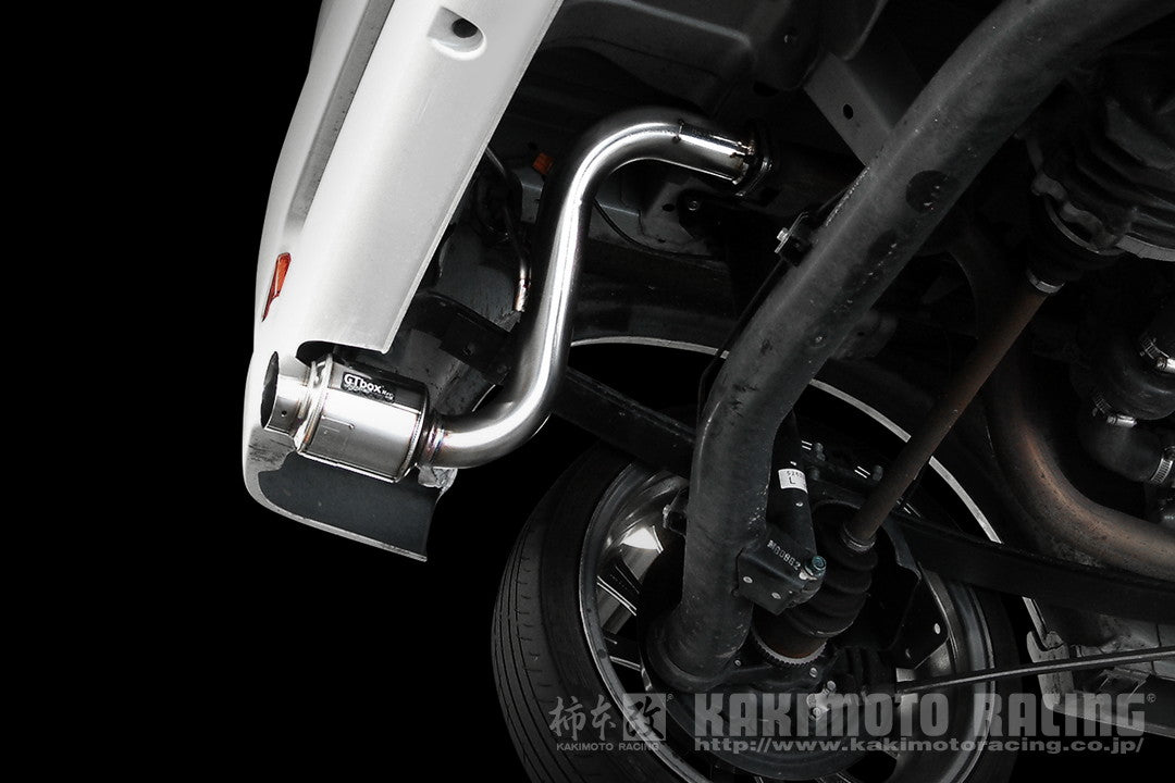 柿本改 hyper GTbox Rev. バモスホビオ LA ABA-HM3 2003/4〜2010/3 【H41353】 マフラー カキモト カキモト ハイパーGTボックス レブ