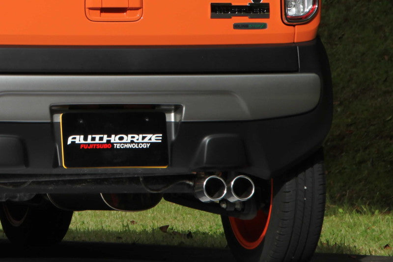 FUJITSUBO authorize A-K ＋BGテールオプション ハスラー DBA-MR31S H26.1〜H27.12（2014.1〜2015.12） 【750-81413×1＋BG-OP×1】 マフラー フジツボ オーソライズ A-K＋BGテールOP