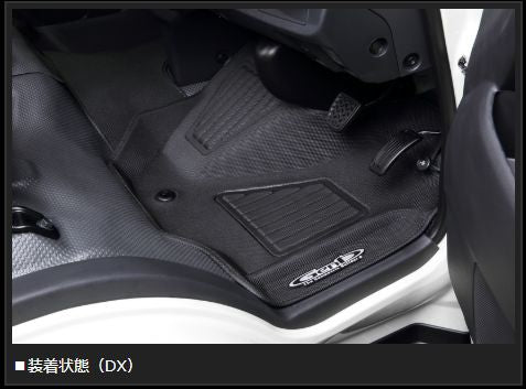 Genb コンフォートマット ブラックステッチ フロントセット トヨタ ハイエース TRH200/KDH200/GDH200系 OMF01KH