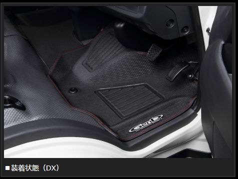 Genb コンフォートマット レッドステッチ フロントセット トヨタ ハイエース TRH200/KDH200/GDH200系 OMF01RH