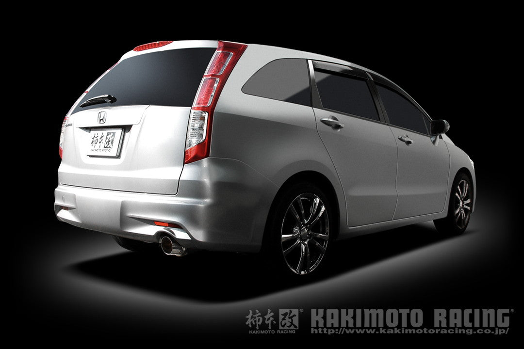 柿本改 hyper GTbox Rev. ストリーム DBA-RN8 2006/7〜2010/3 【H41372】 マフラー カキモト カキモト ハイパーGTボックス レブ