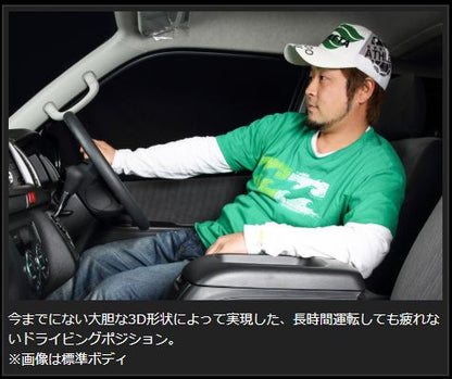 Genb コンフォートマット ブルーステッチ フロントセット トヨタ ハイエース TRH200/KDH200/GDH200系 OMF11BH