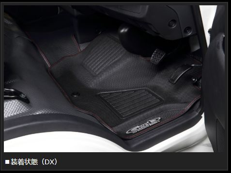 Genb コンフォートマット レッドステッチ フロントセット トヨタ ハイエース TRH200/KDH200/GDH200系 OMF11RH