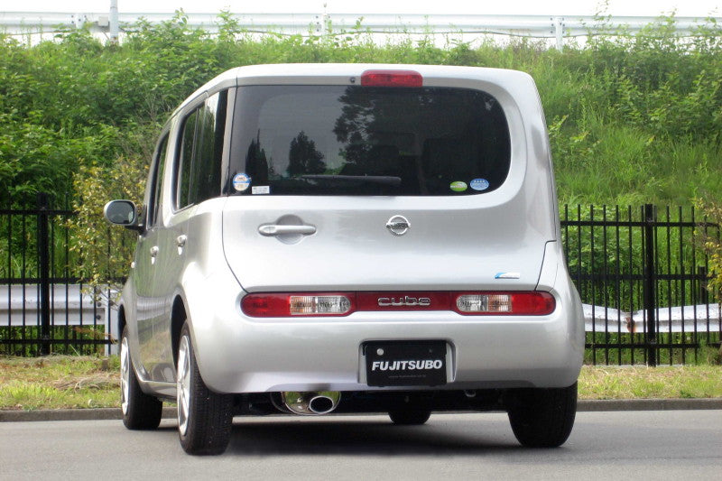 FUJITSUBO authorize A-S ＋BGテールオプション キューブ DBA-Z12 H20.11〜H24.10（2008.11〜2012.10） 【340-11251×1＋BG-OP×1】 マフラー フジツボ オーソライズ A-S＋BGテールOP