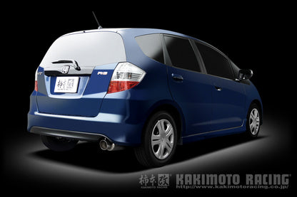 柿本改 hyper GTbox Rev. フィット DBA-GE8 2007/10〜2010/3 【H41378】 マフラー カキモト カキモト ハイパーGTボックス レブ