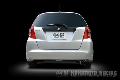 柿本改 hyper GTbox Rev. フィット DBA-GE6 2007/10〜2010/3 【H41381】 マフラー カキモト カキモト ハイパーGTボックス レブ