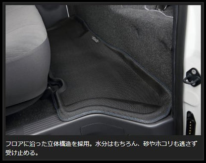 Genb コンフォートマット ブルーステッチ セカンド トヨタ ハイエース TRH200/KDH200/GDH200系 OMS11BH