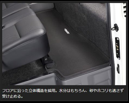 Genb コンフォートマット ブラックステッチ セカンド ニッサン NV350キャラバン E26 OMS01KC