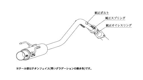 柿本改 GTbox 06&S ストリーム DBA-RN7 2006/7〜2010/3 【H42375】 マフラー カキモト カキモト GTボックス 06&S