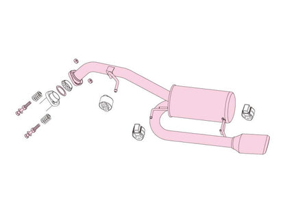 FUJITSUBO authorize A-S ラフェスタ DBA-CWFFWN H25.2〜H30.3（2013.2〜2018.3） 【350-17541】 マフラー フジツボ オーソライズ A-S