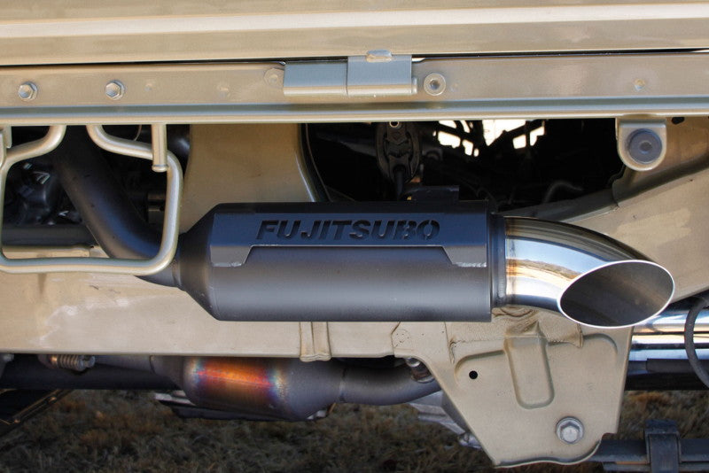 FUJITSUBO authorize A-K（MBサイレンサー） ＋BGテールオプション ハイゼットトラック 3BD-S500P R3.12〜（2021.12〜） 【740-71804×1＋BG-OP×1】 マフラー フジツボ オーソライズ A-K＋BGテールOP