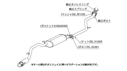 柿本改 GTbox 06&S N-BOX DBA-JF1 '13 12_M C後 2013/12〜2017/9 【H443101】 マフラー カキモト カキモト GTボックス 06&S