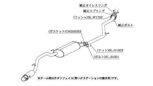 柿本改 GTbox 06&S N-BOXカスタム DBA-JF1 '13 12_M C後 2013/12〜2017/9 【H443101】 マフラー カキモト カキモト GTボックス 06&S
