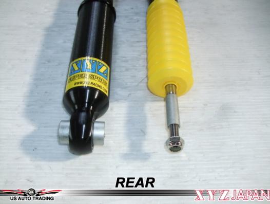 XYZ SSタイプ車高調 AUDI A3 GF-8LAGN/GF-8LAPG/GF-8LAGU/GF-8LAUQ/GH-8LAGN/GH-8LAPG/GH-8LAGU/GH-8LAUQ 1997〜2003 SS-AU02