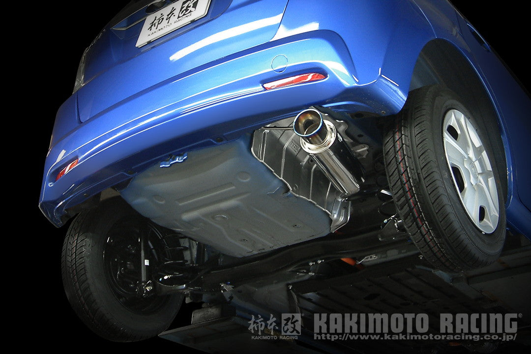 柿本改 GTbox 06&S フィット DBA-GE6 '10 10_M C前 2010/4〜2010/10 【H44381】 マフラー カキモト カキモト GTボックス 06&S