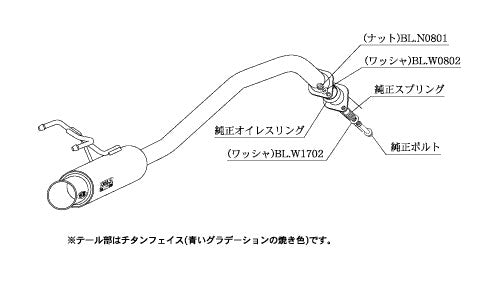 柿本改 GTbox 06&S フィットシャトル ハイブリッド DAA-GP2 2011/6〜2015/3 【H44390】 マフラー カキモト カキモト GTボックス 06&S