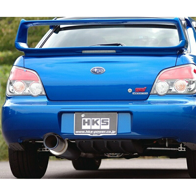 HKS Hi-Power SPEC-R インプレッサ WRX STI GDB 04/06-07/06 【31030-AF001】 マフラー Hi-Power SPEC-R エッチケーエス ハイパワースペックR