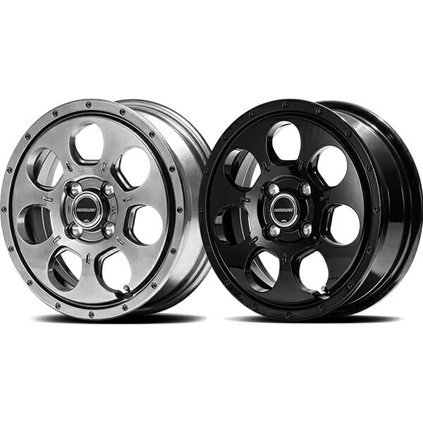 MID(マルカサービス) ROADMAX/MUD AGENT 【14×4.5J 4-100 INSET45】 ミツビシ ekカスタム/ekスペース B11W 2013/06〜