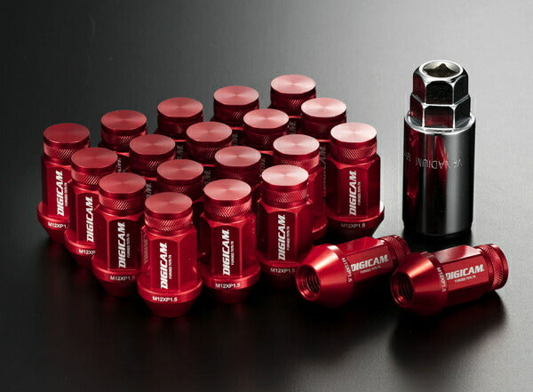 DIGICAM アルミレーシングナット 汎用品 AN6F4512BK-DC16/AN6F4512RE-DC16/AN6F4512LB-DC16/AN6F4515BK-DC16/AN6F4515RE-DC16