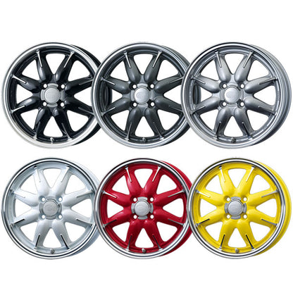 ENKEI all/all one 【14×5J 4-100 INSET45】 ダイハツ ムーヴキャンバス 5BA-LA860S 2022/07 FMC