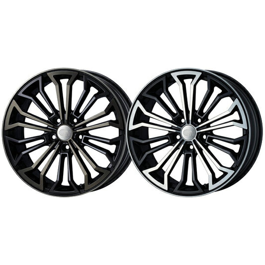 ENKEI all/all eight 【18×7.5J 5-100 INSET48】 スバル インプレッサスポーツハイブリッド DAA-GPE 2015/07 ADD
