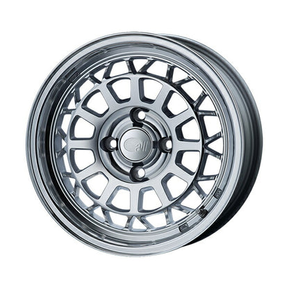 ENKEI all/all nine 【15×6J 4-100 INSET35】 ミツビシ デリカD：2ハイブリッド 5AA-MB37S 2020/12 FMC