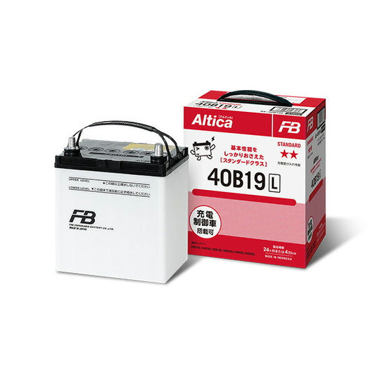 古河電池 Altica STANDARD トヨタ ノア TA-AZR60G 2001〜2004 40B19L