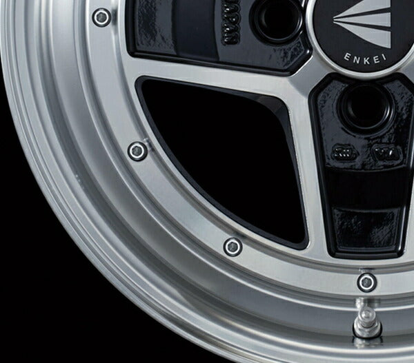ENKEI ENKEI Neo Classic/APACHE2 【15×5J 4-100 INSET45】 ミツビシ eKクロス 4AA-B35W 2019/03 FMC