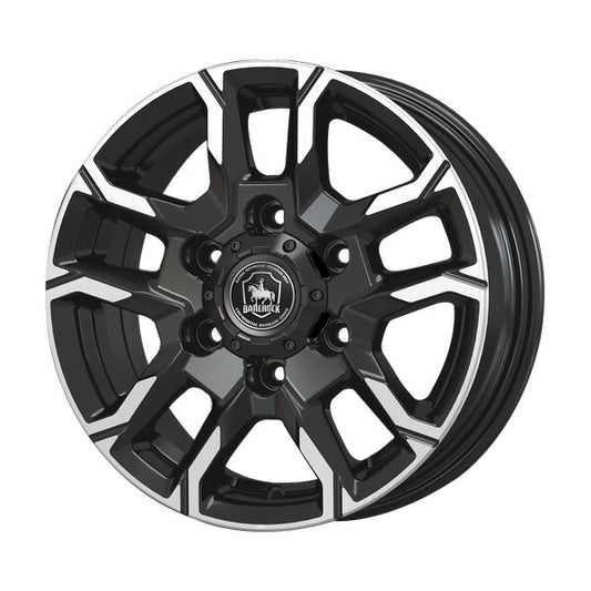 KOSEI BAREROCK/BISON 【15×6.0J 6-139.7 INSET35】 トヨタ ハイエースバン/ハイエースワゴン/ハイエースコミューター ##H100系 1993/08〜 BBS500P